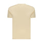 Beige Cotton Men's T-Shirt