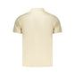 Beige Cotton Men Polo