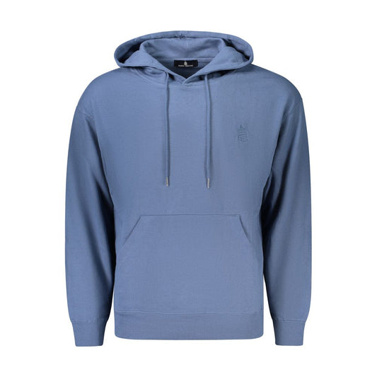 Blue Cotton Mens Sweatshirt