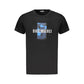 Black Cotton Men T-Shirt