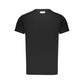 Black Cotton Men T-Shirt