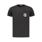 Black Cotton Men's T-Shirt