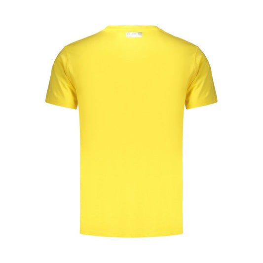 Yellow Cotton Men's T-Shirt