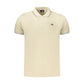 Beige Cotton Men's Polo