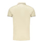 Beige Cotton Men's Polo