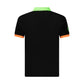 Black Cotton Men's Polo Shirt