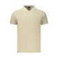 Beige Cotton Men's Polo