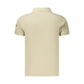 Beige Cotton Men's Polo
