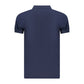 Blue Cotton Men's Polo