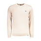 Beige Cotton Men's Sweater
