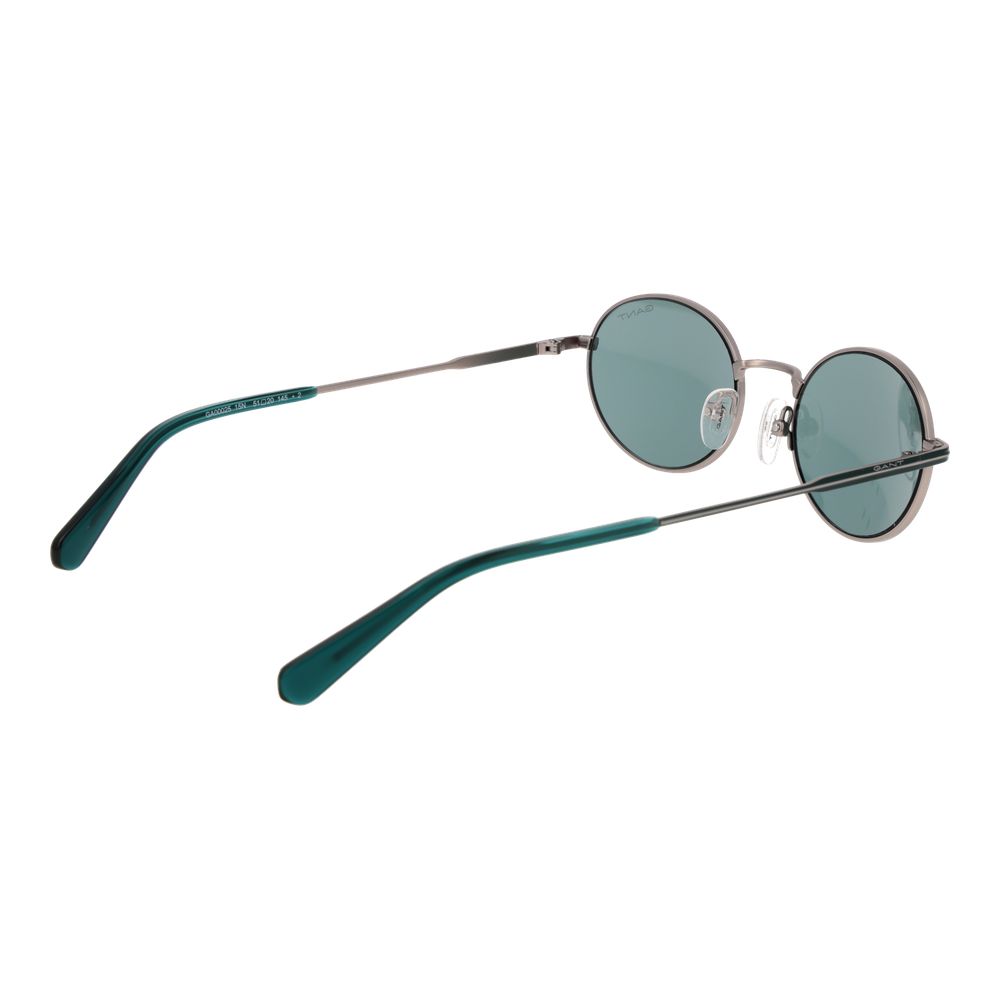 Gray Metal Sunglasses