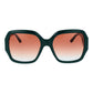 Turquoise Acetate Sunglasses