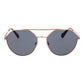 Rose Gold Metal Sunglasses