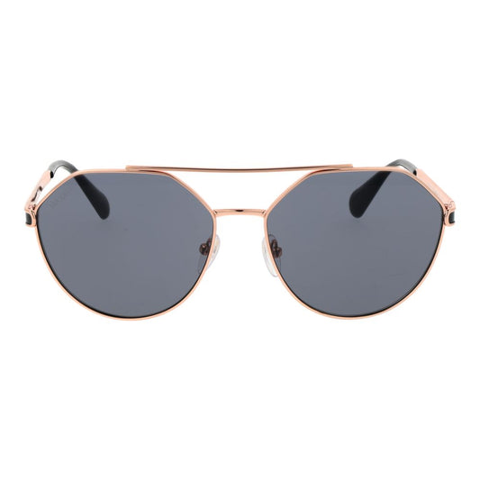 Rose Gold Metal Sunglasses