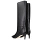 Black Leather Ankle Boots