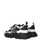 White Leather Chunky Sneakers