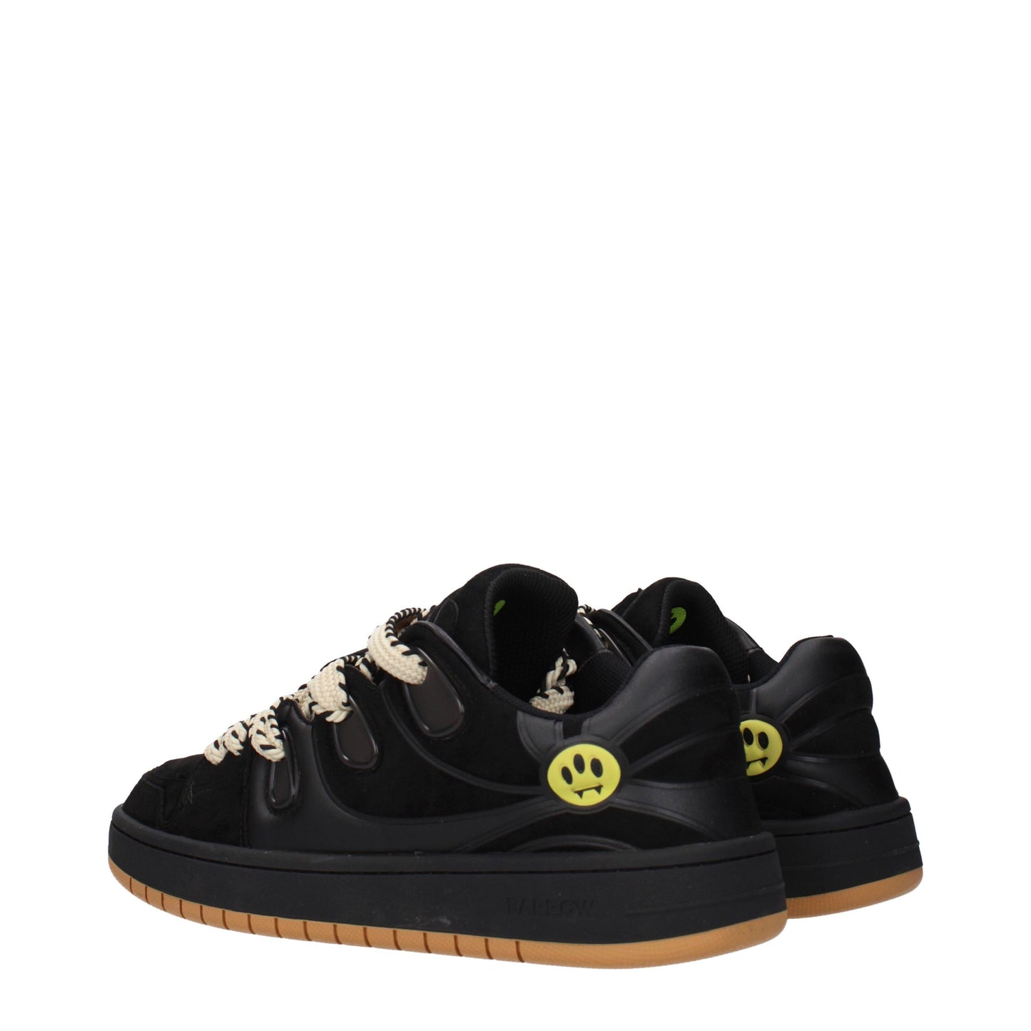 Black Leather Sneakers
