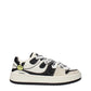 Beige Leather Sneakers