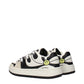 Beige Leather Sneakers