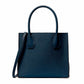 Blue Fur Handbag