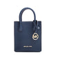 Blue Fur Handbag
