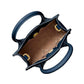 Blue Fur Handbag
