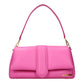Pink Leather Shoulder Bag