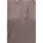 Brown Silk Sweatshirt