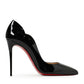 Black Patent Leather Hot Chick Pumps 100