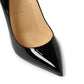 Black Patent Leather Hot Chick Pumps 100