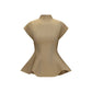 Beige Viscose Blouse