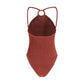 Multicolor Polyamide One-Piece Swimsuit