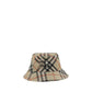 Beige Polyester Bucket Hat