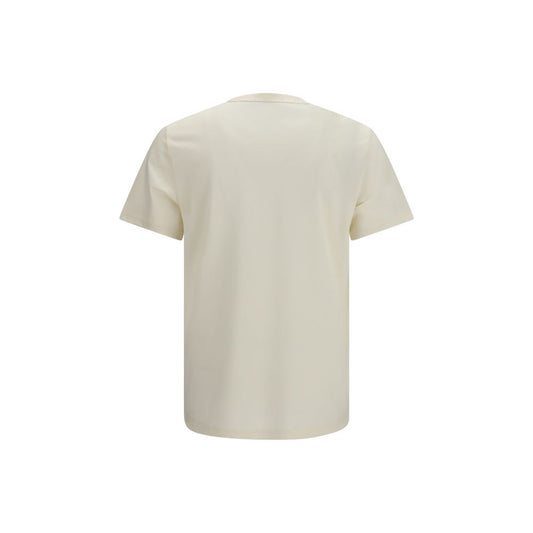 Beige Cotton T-Shirt