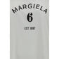 White Cotton Long Sleeve T-Shirt