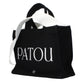 Black Cotton Handbag