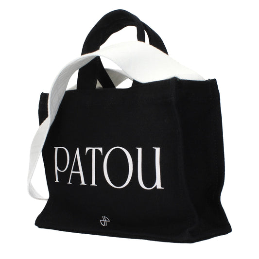 Black Cotton Handbag