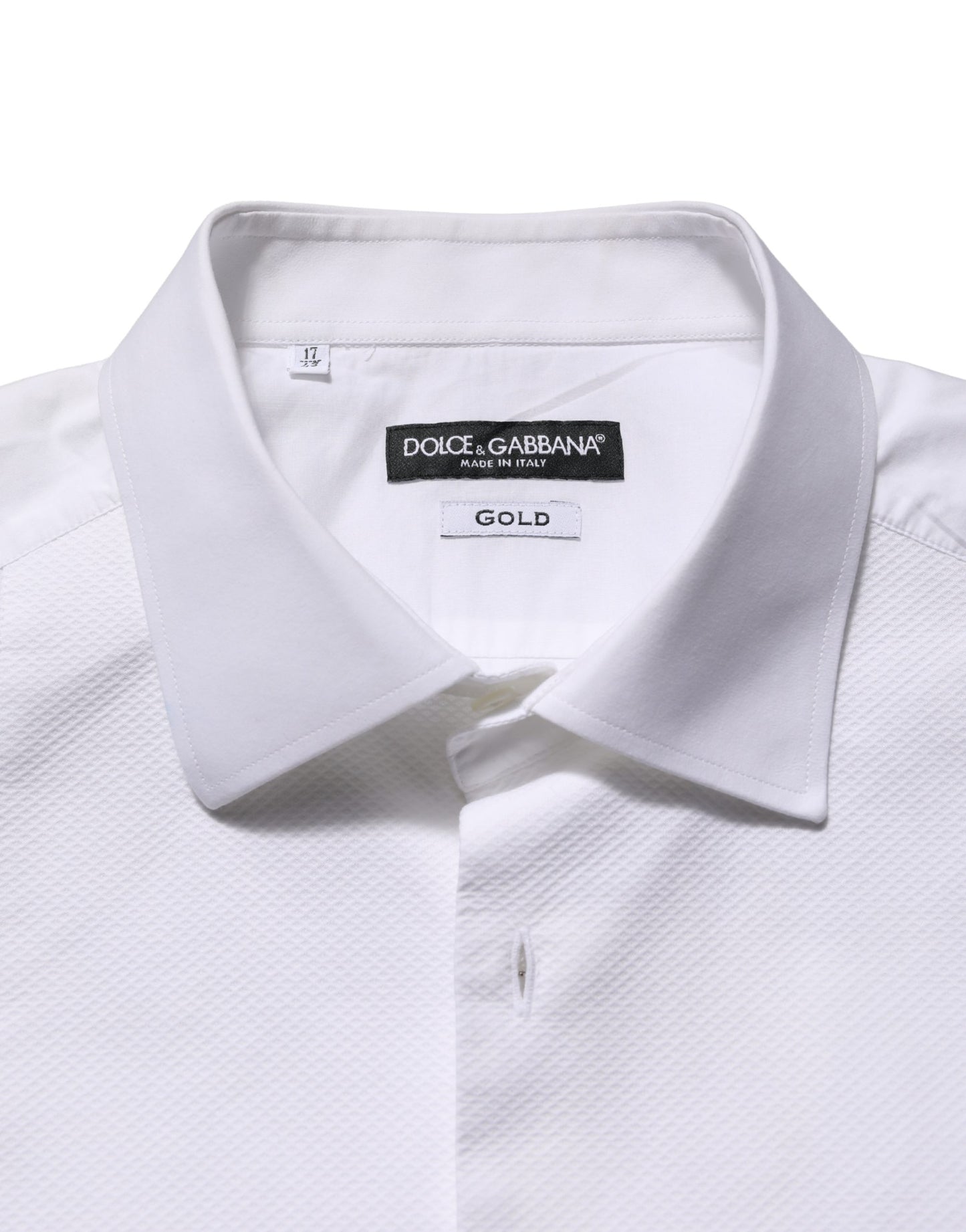 White Bib Cotton Poplin Dress Formal Shirt