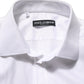 White Cotton Collared Dress Formal Men Shirt