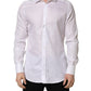 White Cotton Collared Dress Formal Men Shirt