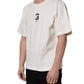 White DG Logo Crew Neck Short Sleeves T-shirt