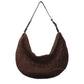 Brown Leather Shoulder Bag