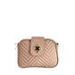 Beige PU Women Crossbody