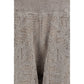 Beige Linen Casual Pants