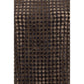 Brown Silk Cocktail Dress