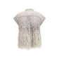 Beige Silk Shortsleeve Shirt