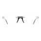 Black Metal & Plastic Glasses (Frames)