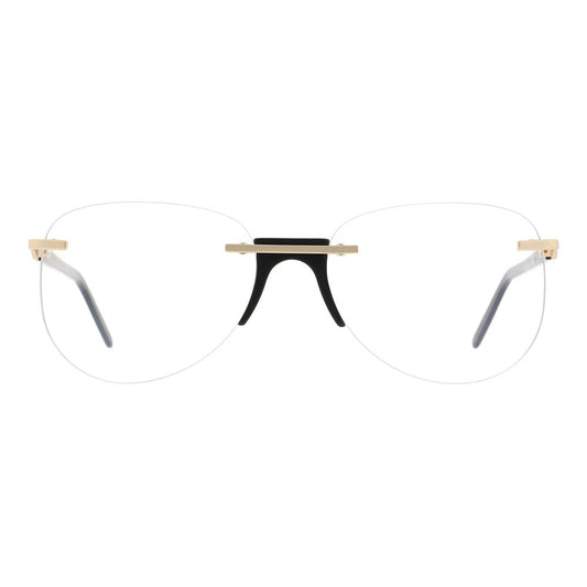 Black Metal & Plastic Glasses (Frames)