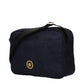 Blue Fabric Crossbody Bag