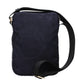Blue Fabric Crossbody Bag